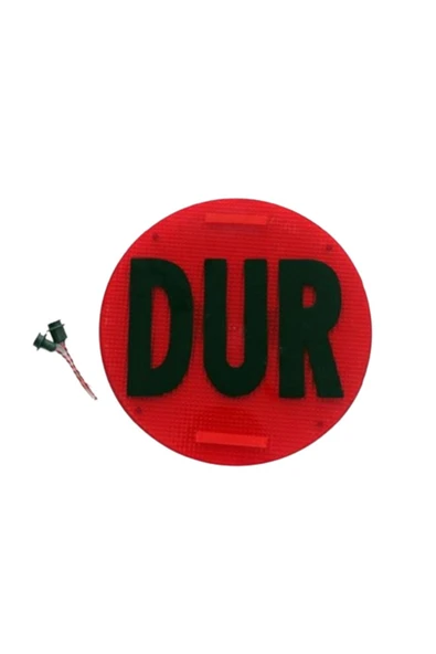 Dur Levhası Ledli - Dur Levhası Işıklı - Araba Dur Levhası Ledli - Servis Araçlarına Uygun Dur Levha ürün görseli 1