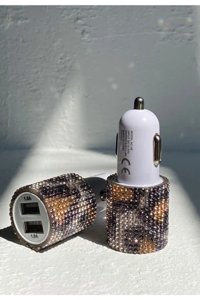 Leopar Taşlı Usb Şarj Çakmaklık ürün görseli 1