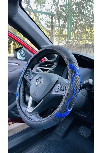 Geçmeli Üç Boyutlu Masajlı Direksiyon Kılıfı ürün görseli 1