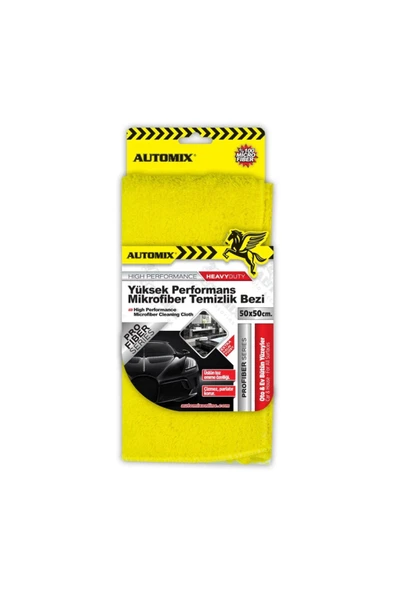 Kaliteli Yüksek Performanslı Mikrofiber Temizlik Bezi 50x50 Cm ürün görseli 1
