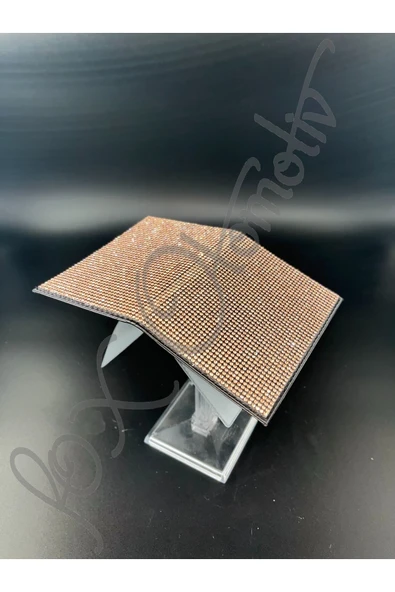 Rose Gold Taşlı Ruhsat Kabı ürün görseli 1