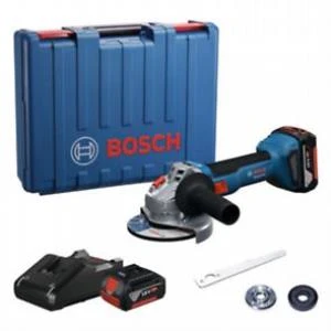 Bosch Professional GWS 18V-8 4ah Çift Akülü Taşlama Makinesi - 06019N9020 ürün görseli 1