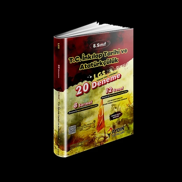 LGS 8. Sınıf İnkılap Tarihi ve Atatürkçülük 20 Deneme ürün görseli 1