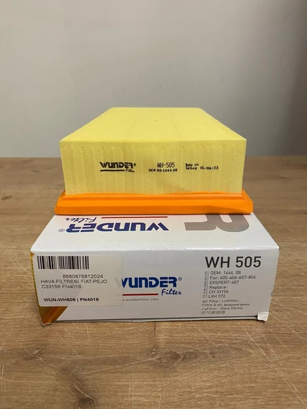 Wunder WH505 Hava Filtresi Fiat Scudo / Lancia 1444.VV ürün görseli 1