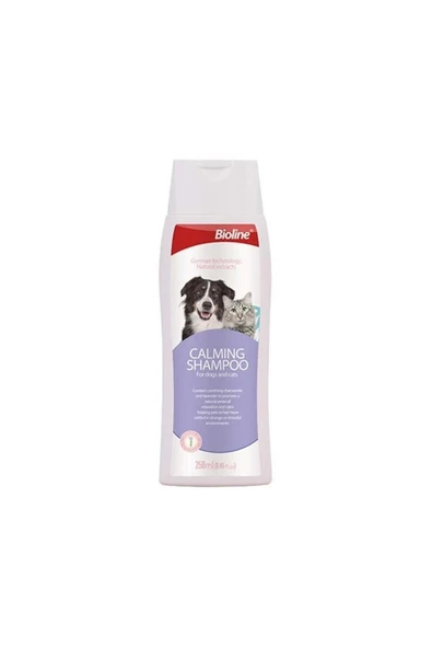 Bioline Kedi ve Köpek için Sakinleştirici Şampuan 250 Ml ürün görseli 1