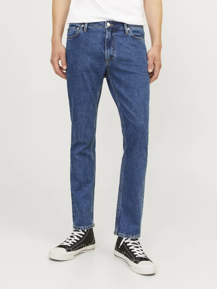 JACK JONES Clark Model Rahat Kesim Erkek Kot Pantolon 12261685 ürün görseli 1