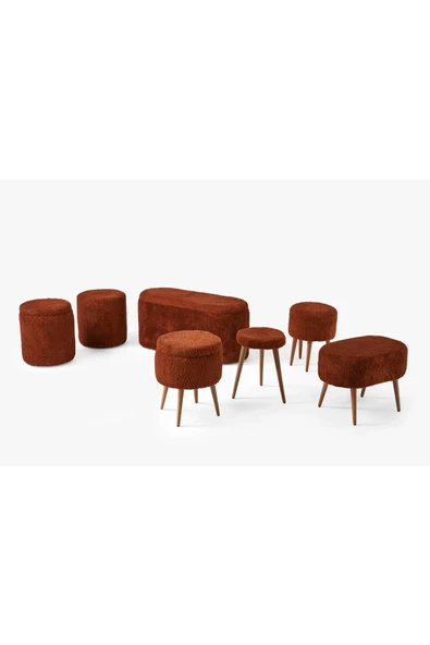 Framgan Framgan Teddy Sandıklı Set Kiremit ürün görseli 1