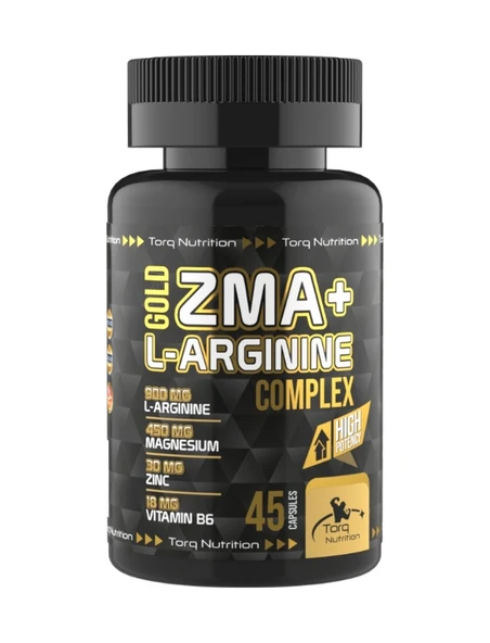 Torq Nutrition Gold ZMA + L-Arginine Complex 45 Kapsül ürün görseli 1