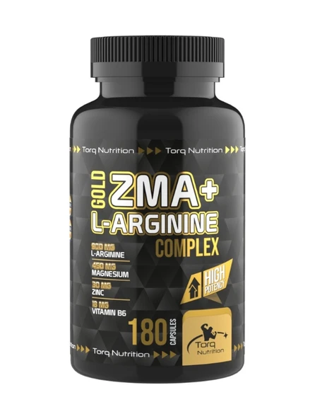 Torq Nutrition Gold ZMA + L-Arginine Complex 180 Kapsül ürün görseli 1