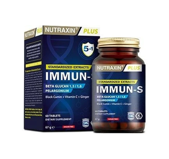 Nutraxin Immun-S 60  Tablet ürün görseli 1