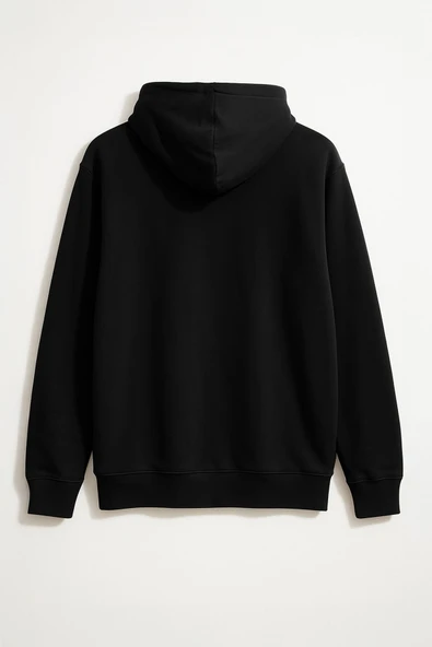 Kadın Kapüşonlu Cepli Sweatshirt - Resim 6