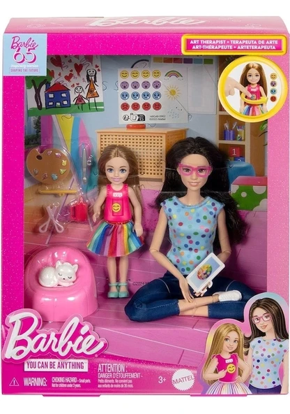 Barbie ve Chelsea Sanat Atölyesi Oyun Seti HRG48 Lisanslı Ürün ürün görseli 1