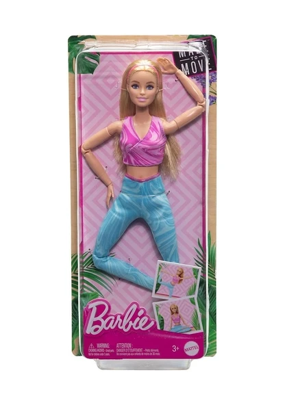 Barbie Sonsuz Hareket Bebeği HRH27 FTG80 Lisanslı Ürün ürün görseli 1