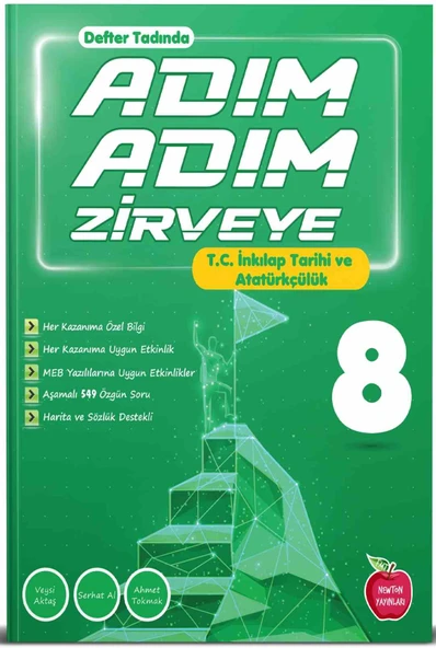Newton Yayınları 8. Sınıf Adım Adım Zirveye İnkılap Konu Anlatımlı Soru Bankası ürün görseli 1
