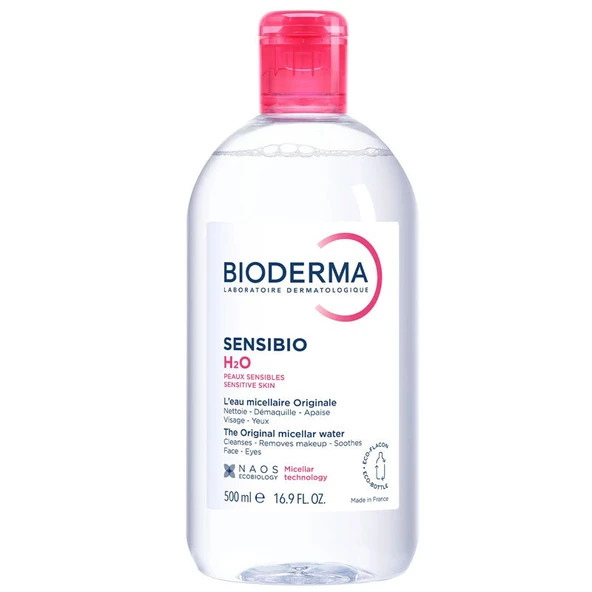 Bioderma Sensibio H2O Yüz ve Makyaj Temizleme Suyu 500 ml ürün görseli 1