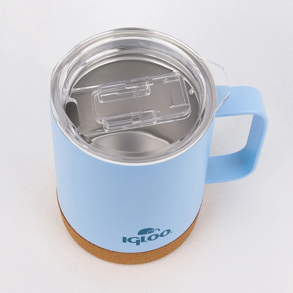 Igloo Cork Mug 350ml-BUZUL MAVİ - Resim 10
