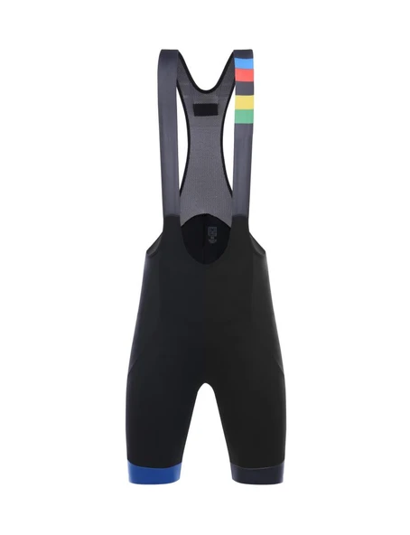 Santini UCI Official Lugano 1953 Road World Championship Özel Seri Erkek Askılı Bisiklet Taytı RE1075GITDAMA ürün görseli 1