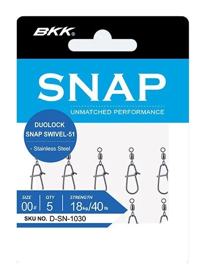 BKK Duolock Snap Swivel-51 Fırdöndü Numara : 1 ürün görseli 1