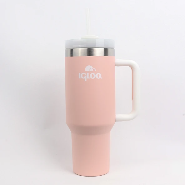 Igloo Stadler Thermo-Mug 1.2 Litre-SOMON BEYAZ - Resim 8