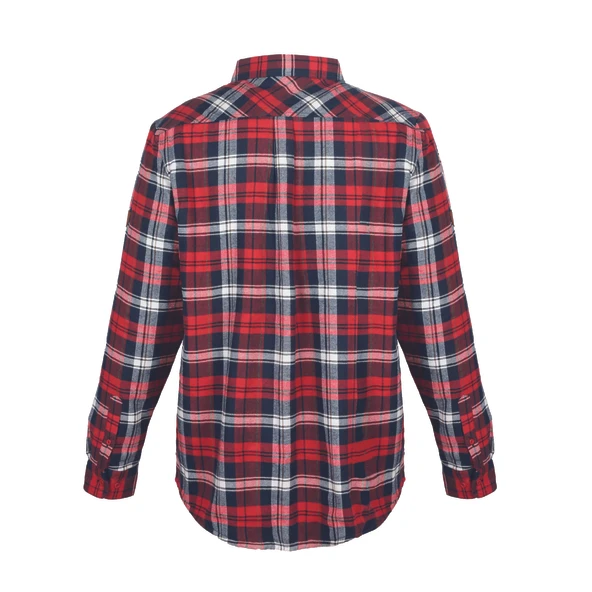FreeCamp Lumberjack Gömlek-KIRMIZI - Resim 9