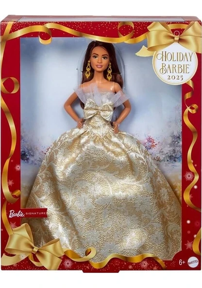 Barbie Holiday Joyeux Noel 2025 JBH97 Lisanslı Ürün ürün görseli 1