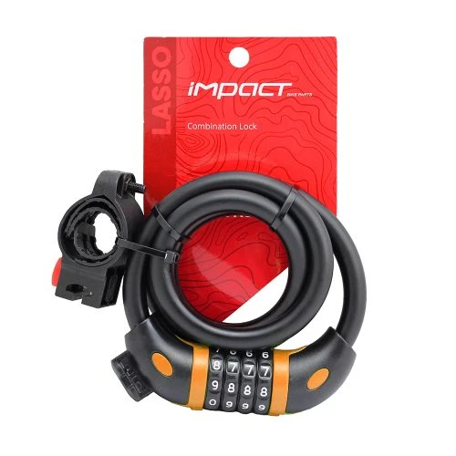 Impact Lasso 12x1000 Şifreli Bisiklet Kilidi Farklı Renklerde KLT-235 KLT-236 KLT-337 KLT-238 KLT-239 KLT -240 ürün görseli 1