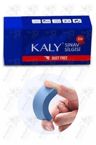 Sınav Silgisi Mavi Silgi Orta Boy 1 Adet Silka Kaly Yumuşak Sınav Silgisi Ufalanmayan Okul Büro ürün görseli 1