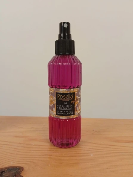 ROSELLA SEVDA ÇİÇEĞİ KREM PARFÜMLÜ SPREY KOLONYA 200 ML ürün görseli 1
