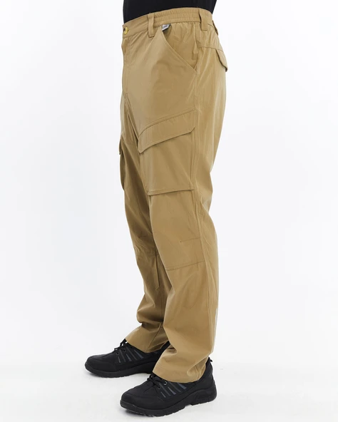 Mapamyumco Quick Dry Cargo Trekking Erkek Pantolon-BEJ - Resim 4