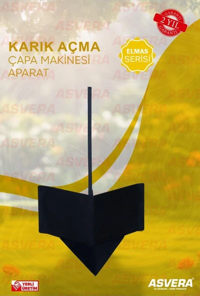 Asvera Elmas Serisi - Karık Açma - Arık Açma - Çapa - Çapa Makinesi Aparatı ürün görseli 1