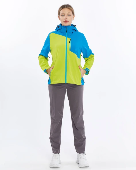 Mapamyumco Windbreaker Kadın Ceket-YEŞİL - Resim 2