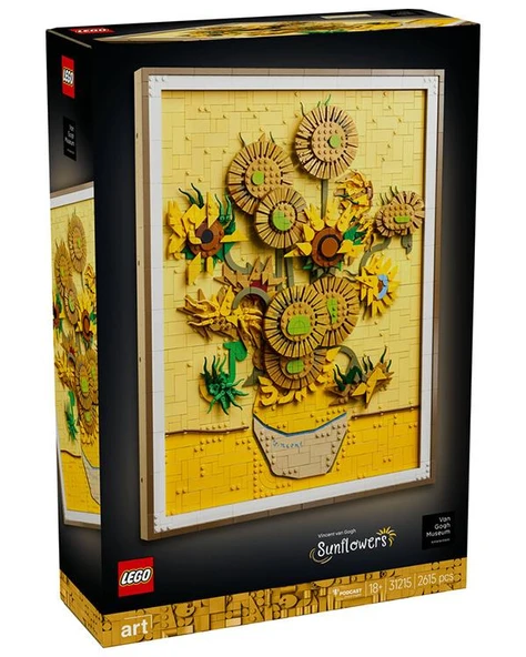 Lego Art Vincent van Gogh Ayçiçekleri 31215 ürün görseli 1