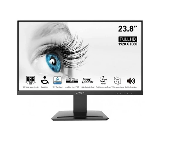 Msi 23.8" Pro MP243X 1920x1080 1ms 100Hz IPS Anti-Glare Full HD Monitör ürün görseli 1