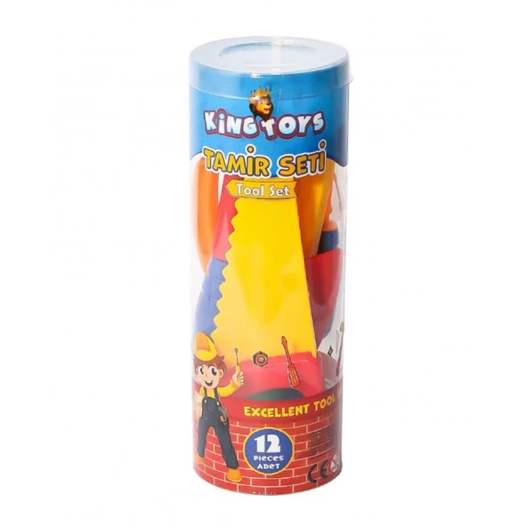 King Toys 12 Parça Tamir Seti (ITEM KOD : LAL1126) ürün görseli 1
