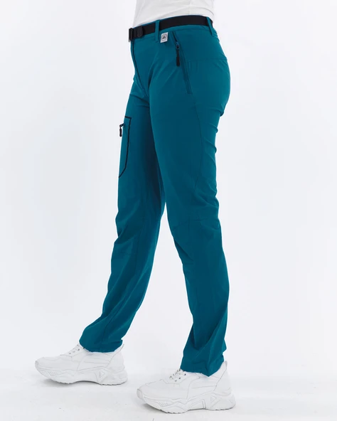 Mapamyumco Quick Dry Trekking Kadın Pantolon-MAVİ - Resim 7