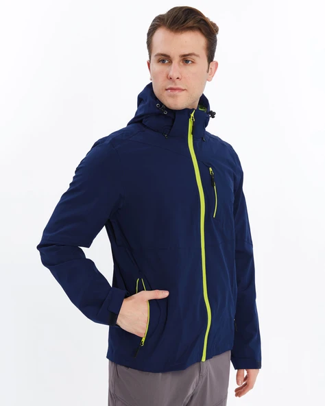Mapamyumco Windbreaker Erkek Ceket-LACİVERT - Resim 6