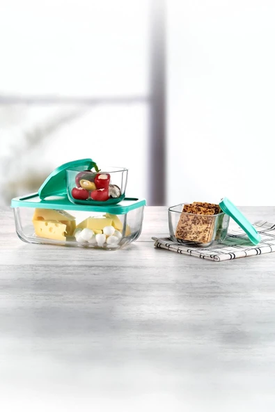 3 Parça Snowbox Saklama Seti - Resim 2