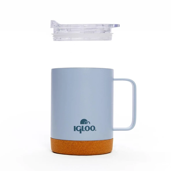 Igloo Cork Mug 350ml-DUMAN MAVİ - Resim 5