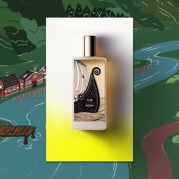 Memo Flam EDP 75 ml Unisex Parfüm - Resim 3