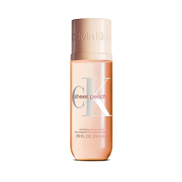 Calvin Klein Sheer Peach Hair & Body Perfume 236ML Mist ürün görseli 1