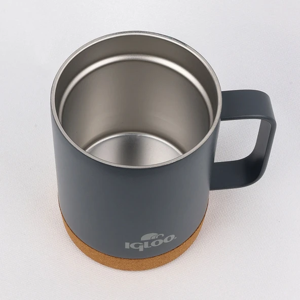 Igloo Cork Mug 350ml-FÜME - Resim 11
