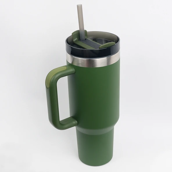 Igloo Stadler Thermo-Mug 1.2 Litre-HAKİ - Resim 12