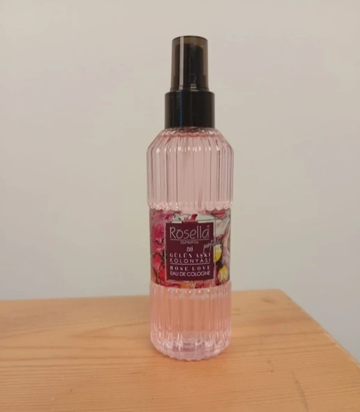 ROSELLA GÜLÜN AŞKI KREM DOKULU PARFÜMLÜ SPREY KOLONYA 200 ML ürün görseli 1