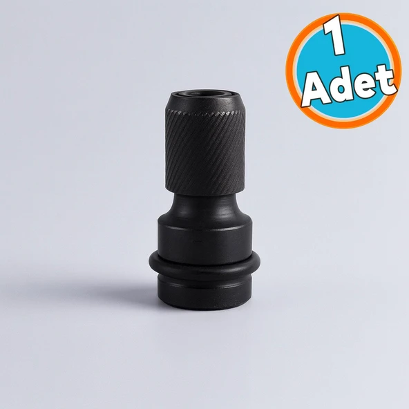 Bits Uç Tutucu 1/2" Lokma Anahtarı Girişli  Metal 50 mm Yüksek Dayanıklı Güvenli Profesyonel Adaptör ürün görseli 1