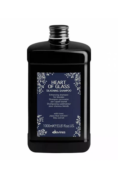 Davines Heart Of Glass Silkening Shampoo 1000 ml Sarı Saçlar İçin Bakım Şampuan ürün görseli 1