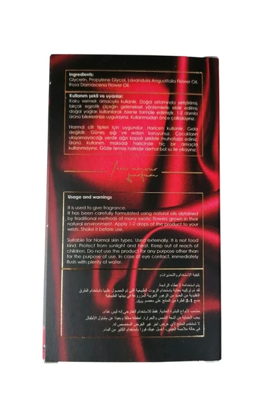 AŞK ATEŞİ BAYAN PARFÜM DAMLA 30ml - Resim 4