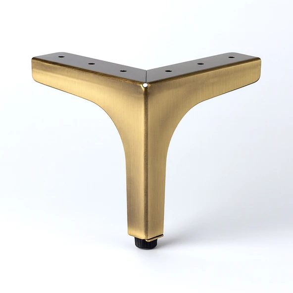 Dekor 12 cm Antik Metal Mobilya Ayağı Modern Ayak Dayanıklı Tasarım Koltuk Sehpa Masa TV Ünitesi ürün görseli 1