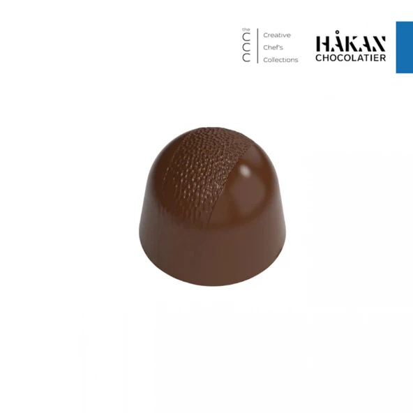 Polikarbon Yuvarlak BonBon Çikolata Kalıbı Cm-3406 12.4 Gr ürün görseli 1