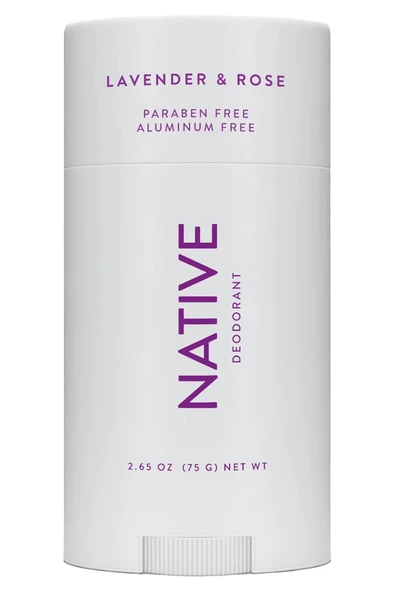 Native Lavender & Rose Alüminyumsuz Stick Deodorant 75GR ürün görseli 1