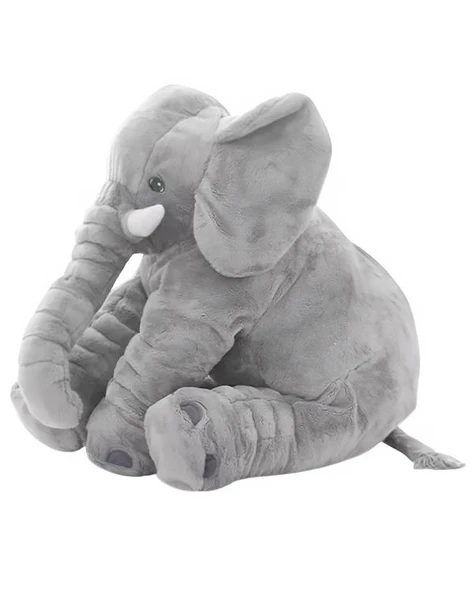Selay Toys Oturan Fil Gri 40 cm 1587 ürün görseli 1